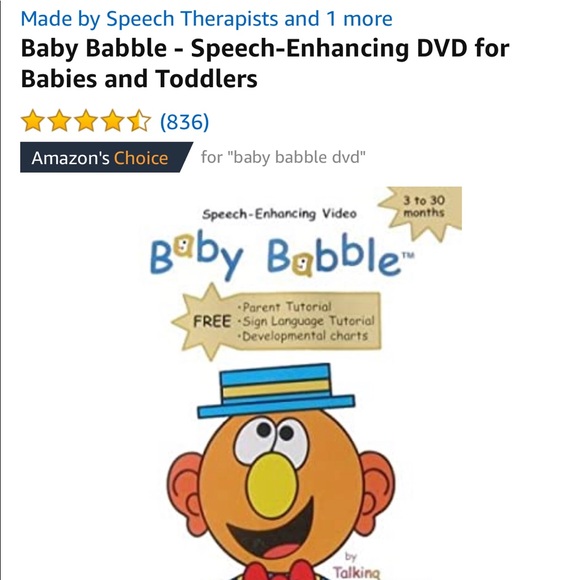 Baby Babble -Speech Enhancing Video - Picture 2 of 2